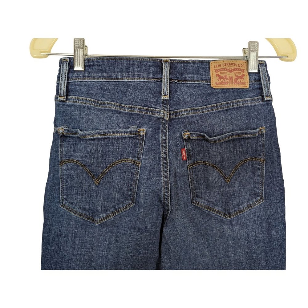 LEVI'S 721 Jeans Women size 28 denim High Rise Skinny - Picture 4 of 11